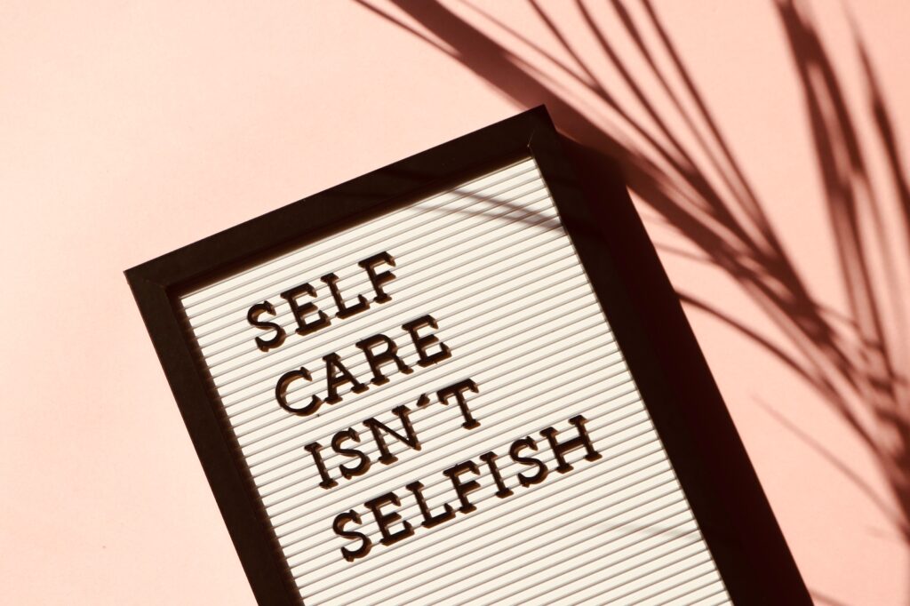 Self Care is the theme for March