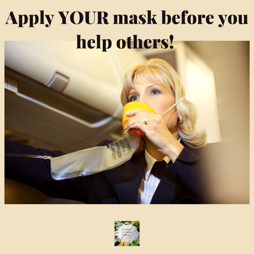 Air hostess with an oxygen mask.
Mindset Shifts to Make Rest & Relaxation a Priority!