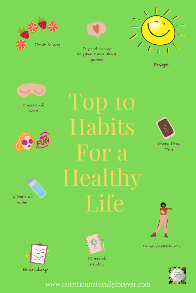 Things Healthy People Do Every Day