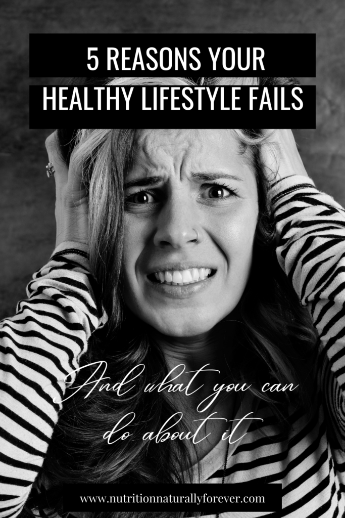 5 Reasons Your Healthy Lifestyle Fails (and what you can do about it). Sue Wappett