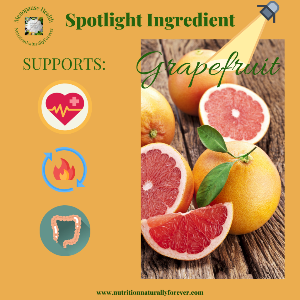 Real food for menopause, grapefruit