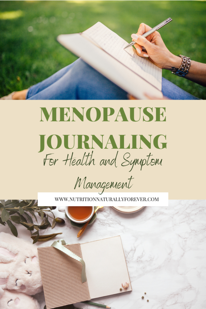 Menopause Journal for Health and Symptom Management