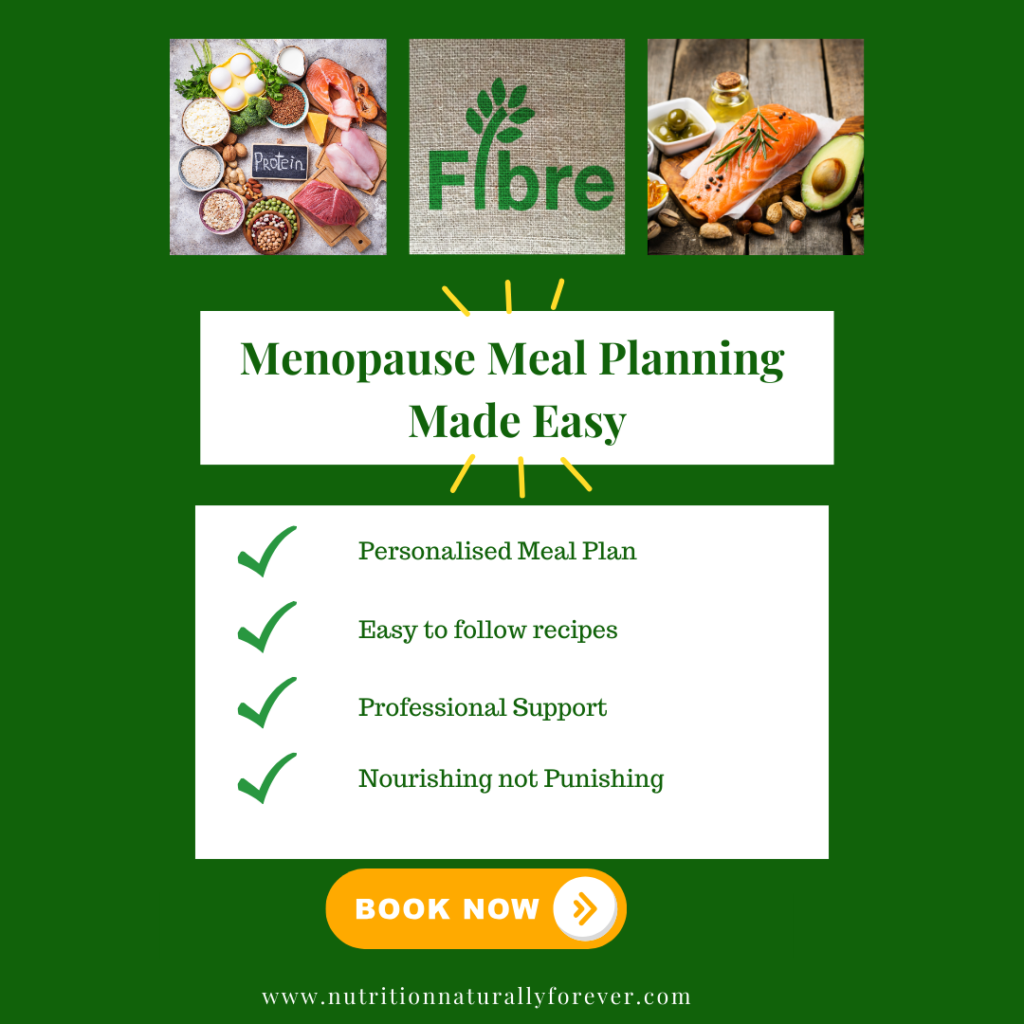 Personalised Menopause Meal Planning 