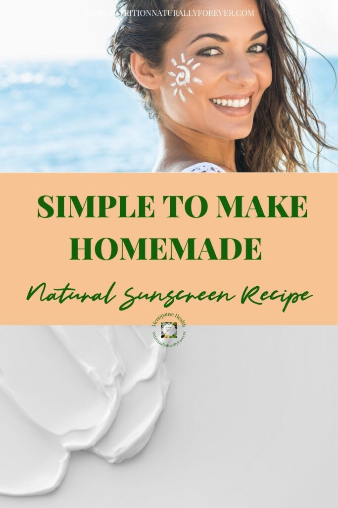 Simple To Make Homemade Natural Sunscreen Recipe