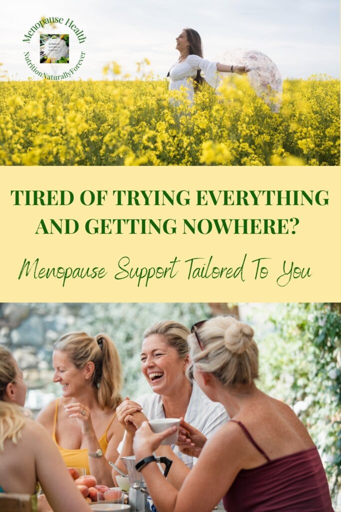 Tired of Trying Everything and Getting Nowhere?  Sue Wappett, Menopause Doula, Nutrition naturally forever.