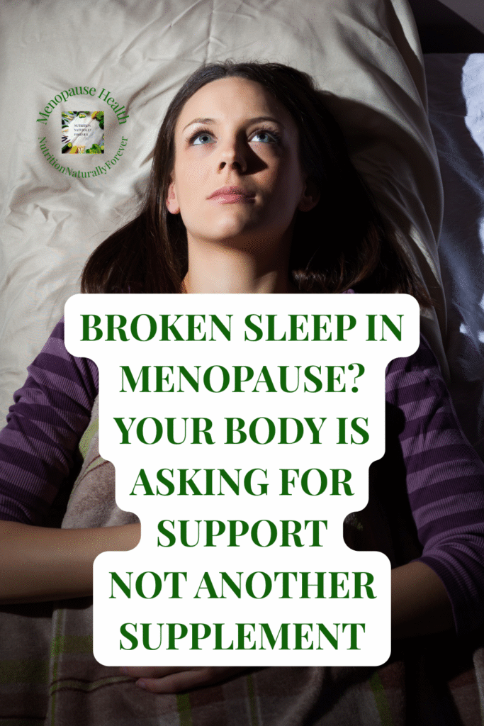 Menopausal Lack of Sleep: A Framework for Understanding 3 AM Wake-Ups. Sue Wappett, Nutrition Naturally Forever, Menopause Doula