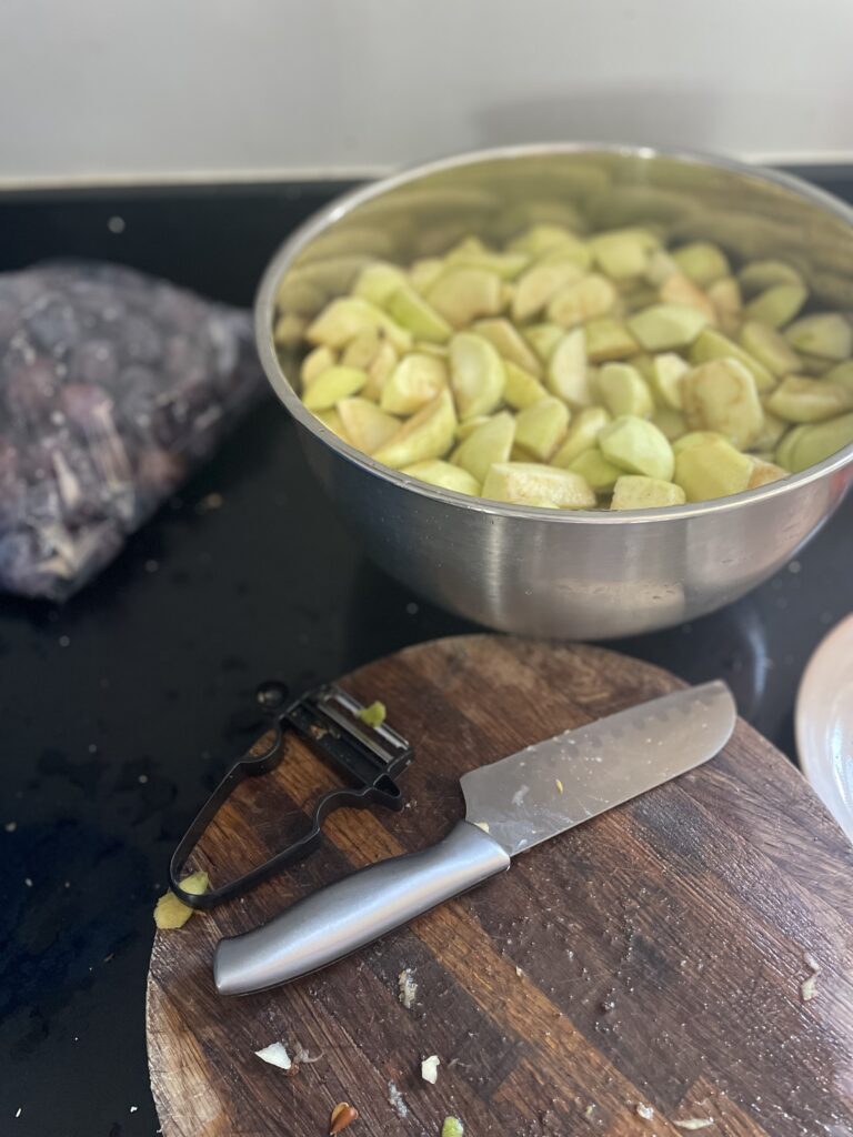 The menopause pantry apples and damsons