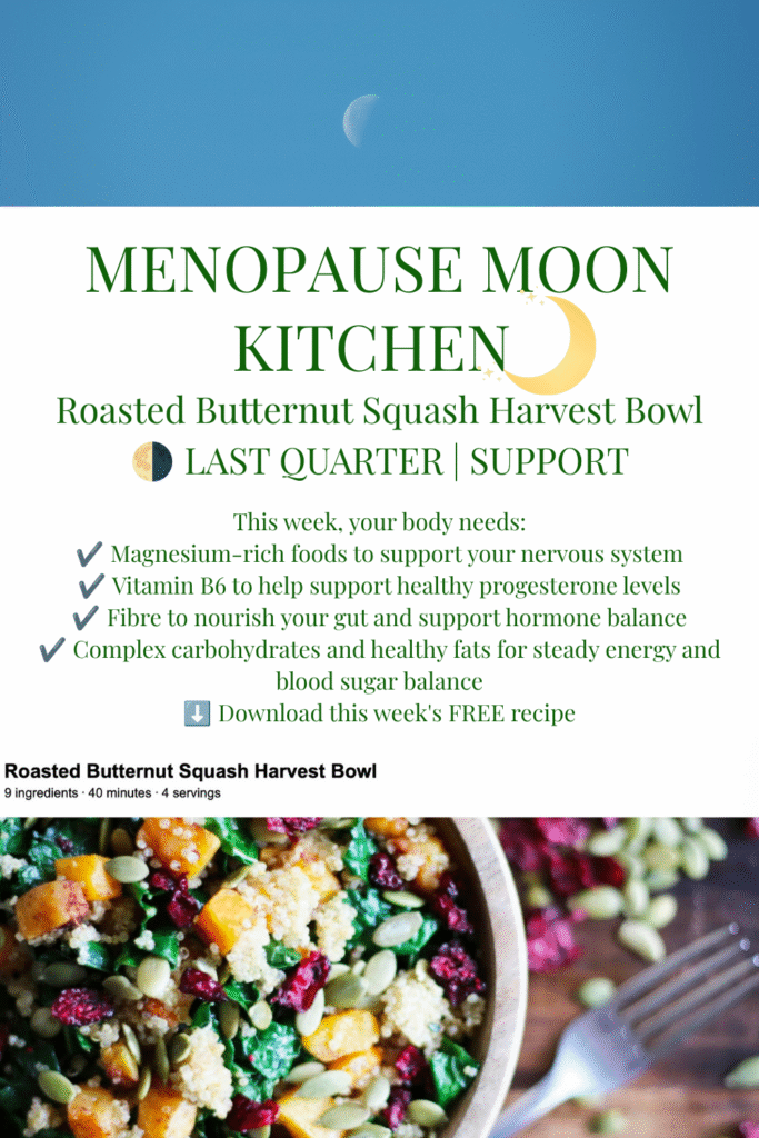 Roasted butternut squash harvest bowl