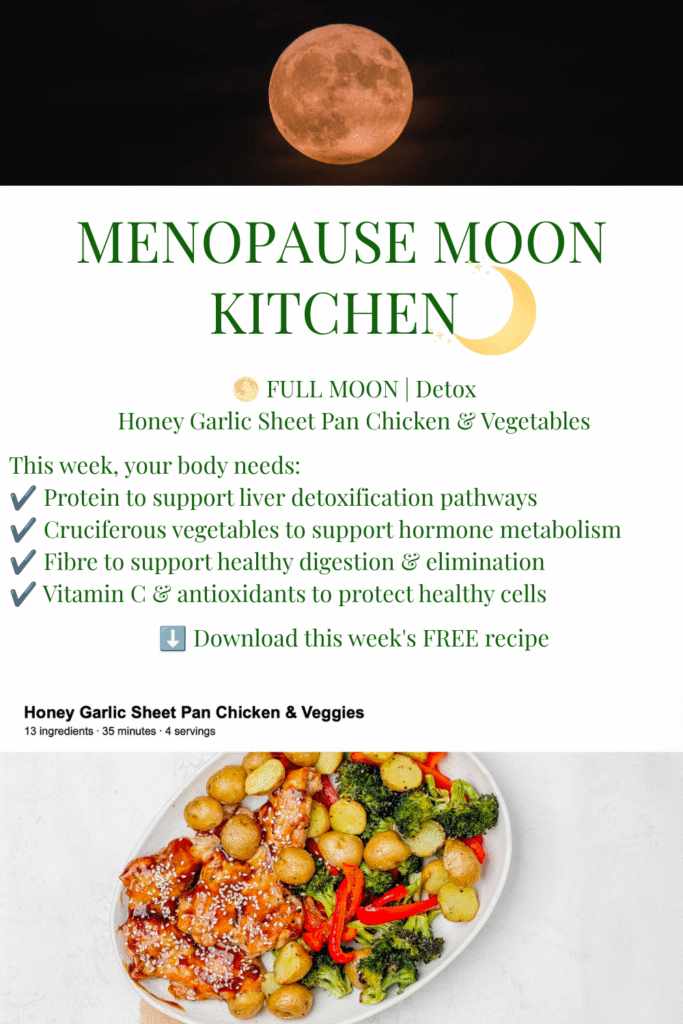 The Menopause Pantry, Honey garlic chicken